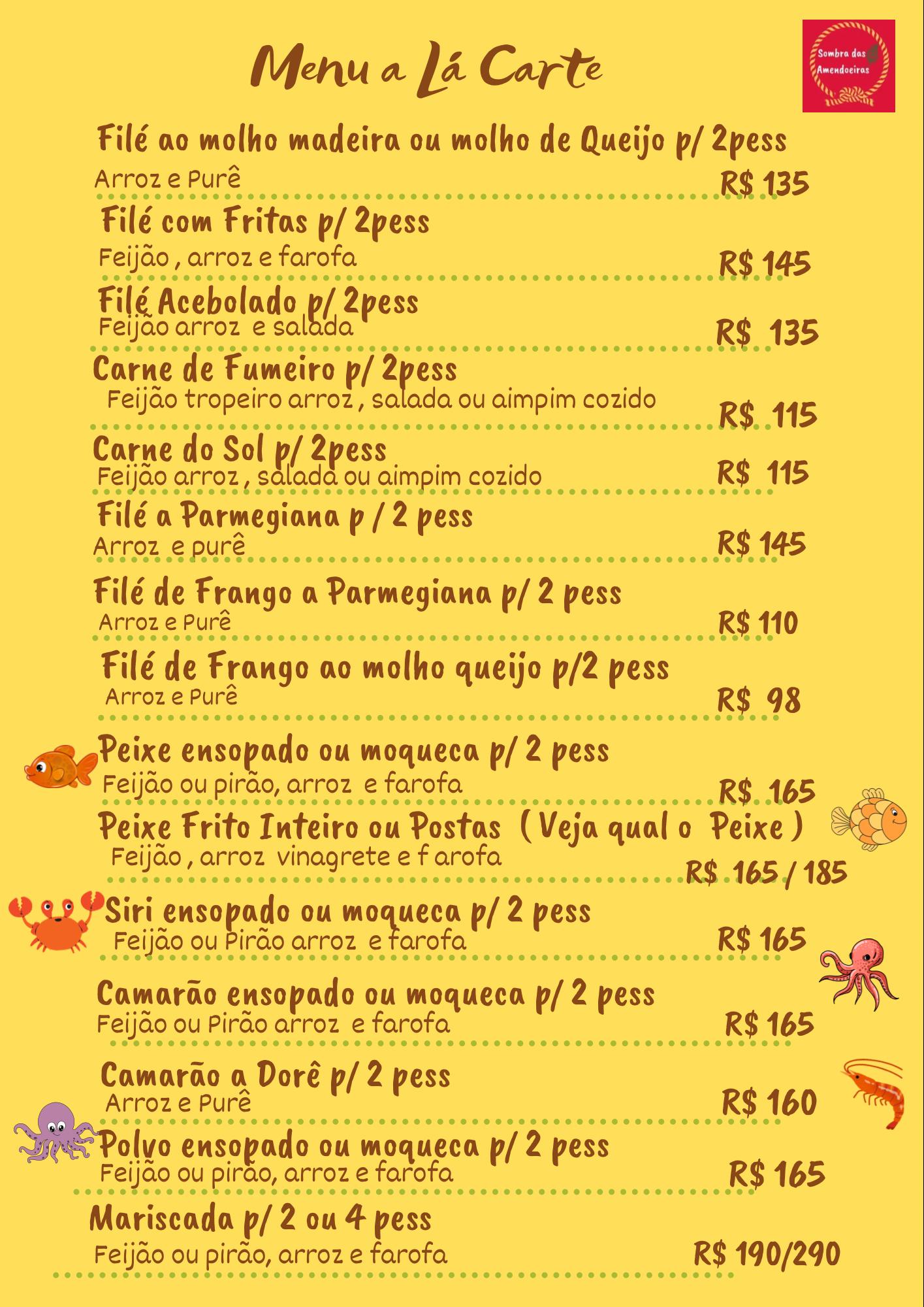 Cardapio 8